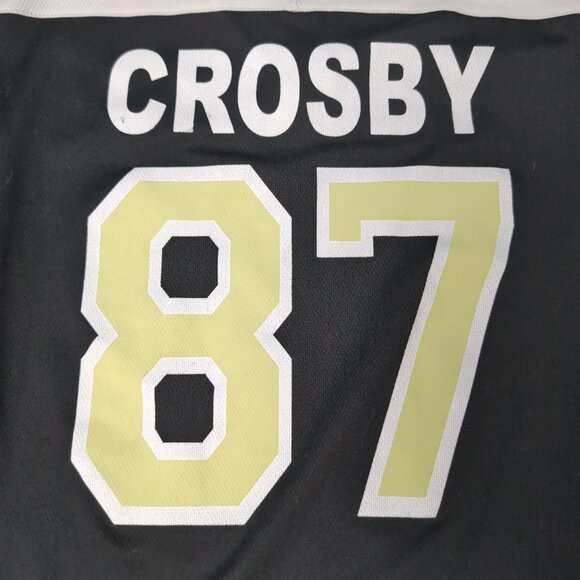NHL Pittsburg Penguins Jersey Captain Sidney Crosby 87 Size XXS - Picture 9 of 9